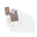 Zippo Feuerzeug - Woodchuck Herringbone Sweep