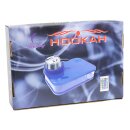 Hookah "Shisha Mini To Go" schwarz; Multicolor LED; 1 Schlauch, 22 x 15,5 x 5,5 cm