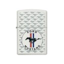Zippo Feuerzeug - Ford Mustang Horse & Bars Device