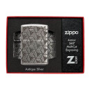 Zippo Feuerzeug - Geometric Pattern Design