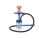 Shisha "Little One"blau, 33 cm, 1 Schlauch