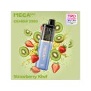 Mega Bar - GEMENI 2000 - Pods - Strawberry Kiwi (Erdbeere, Kiwi) - mit Nikotin - 2er Set