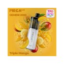Mega Bar - GEMENI 2000 - Pods - Triple Mango (Mango) - mit Nikotin - 2er Set