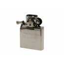 Benzinfeuerzeug "Wild Tiger" Antik-Gold mit Einsatz