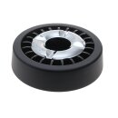 Aschenbecher "Lamelle" schwarz; Ø 11 cm;...