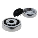 Aschenbecher "Lammelle" silber, Ø 11 cm;...