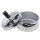 Schleuderaschenbecher "Silber"; Ø 11,5 cm; Höhe 5,5 (10,5 cm)