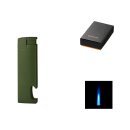 Sturmfeuerzeug "Grün", Jet-Flamme, mit...