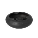 Zigarrenaschenbecher "Steingut" schwarz, 3...