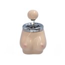 Aschenbecher "Frauenbrust" 9x17 cm