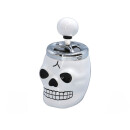 Aschenbecher "Totenkopf" 8x16 cm, 2-fach...
