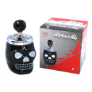 Aschenbecher "Totenkopf" 8x16 cm, 2-fach sortiert, einzeln