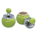 Aschenbecher "Tennisball" 9,5x14 cm
