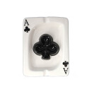 Aschenbecher "Spielkarten" 14x15 cm, 4-fach sortiert, einzeln