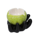 Aschenbecher "Hand mit Ball" 8x7 cm, 5-fach...