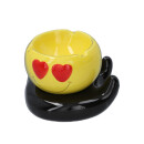 Aschenbecher "Lächeln auf der Hand" 6,5x7...