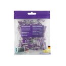 Medusafilters "Violet Edition", Ø 60 mm, Aktivkohlefilter ; 100er Pack