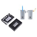 Zigarrenfeuerzeug "CHISINAU" Blaue...