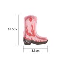 Aschenbecher "COWBOY SHOE"; 2-fach sortiert.; 2er Pack