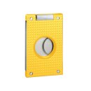 Zigarrenabschneider &quot;Chrom/ Gelb&quot;, 2 Klingen,...