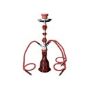 Shisha "Eldoro" rot, 57 cm, 3 Schläuche