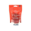 Vauen Pfeifenfilter Dr. Perl Junior "RED" - 50er Packung - Aktivekohlefilter; 9 mm
