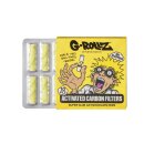 G-ROLLZ Activated Carbon Filters Ø6mm - Gelb (24x10)