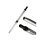 Shisha "Hero 2"; silber; mit Steinkopf; ca. 52 cm; 4 Anschlüsse
