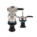 Shisha "Hero 2"; türkis; mit Steinkopf;...