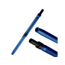 Shisha "Hero 2"; türkis; mit Steinkopf; ca. 52 cm; 4 Anschlüsse