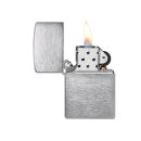 Zippo Feuerzeug - Brush Chrome - Armor® Heavy Wall