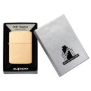Zippo Feuerzeug - Replica Brush Brass