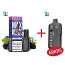 AKTION - 1x ELBAR Max Pod - Blackberry Ice + 1x ELFBAR...