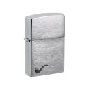 Zippo Feuerzeug - Pipe Chrome Brushed