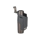 Sturmfeuerzeug "CROCODILE AVENTO TRIPLE" grey