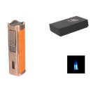 Zigarrenfeuerzeug "Kupfer-Orange", 3x...