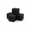 BIOAK Gold Shisha Cubes - 27mm - 64er Pack - 1 kg