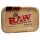 RAW Rolling Tray Drehunterlage Metall - "Klassisch", klein 27,5 x 17,5 cm